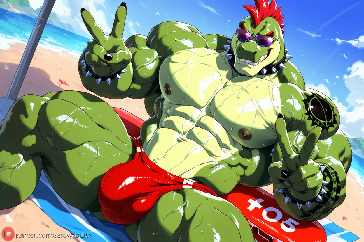 Yellow Breast, Utesexyrobutts Style, Lifeguard ゲイAIポルノ