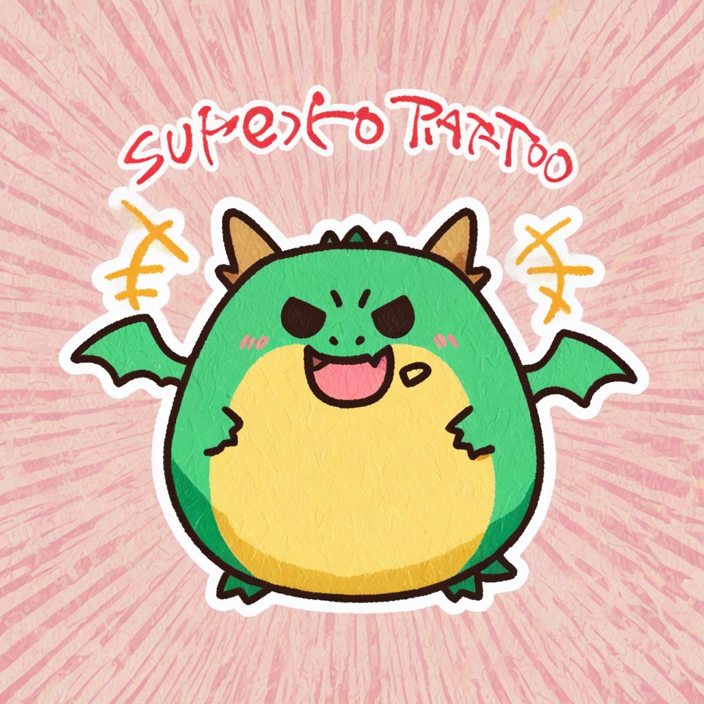 Humorous Art Style, Chbi Style, No Humans ゲイAIポルノ
