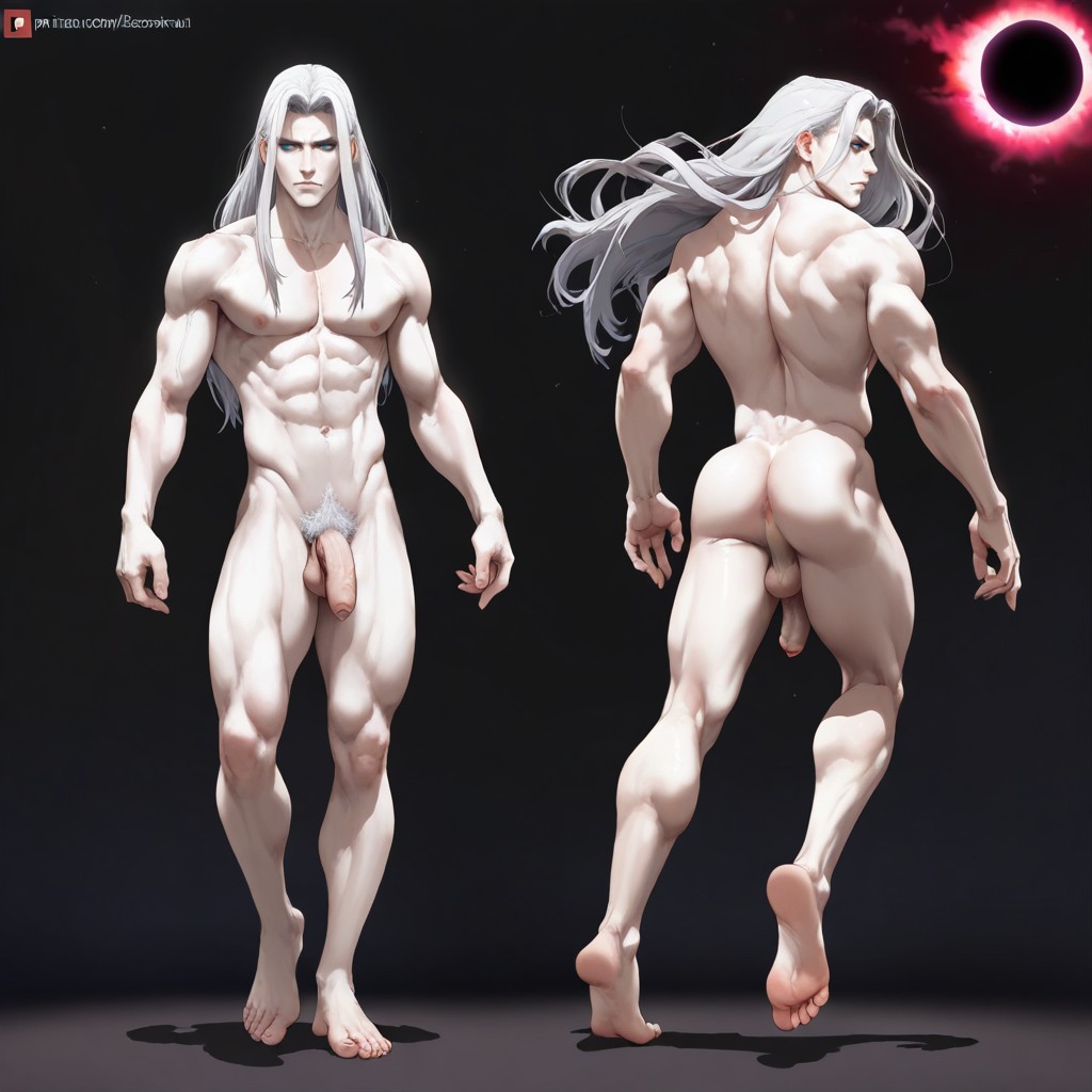 Masculine, Panels Vertical, Asshole ゲイAIポルノ