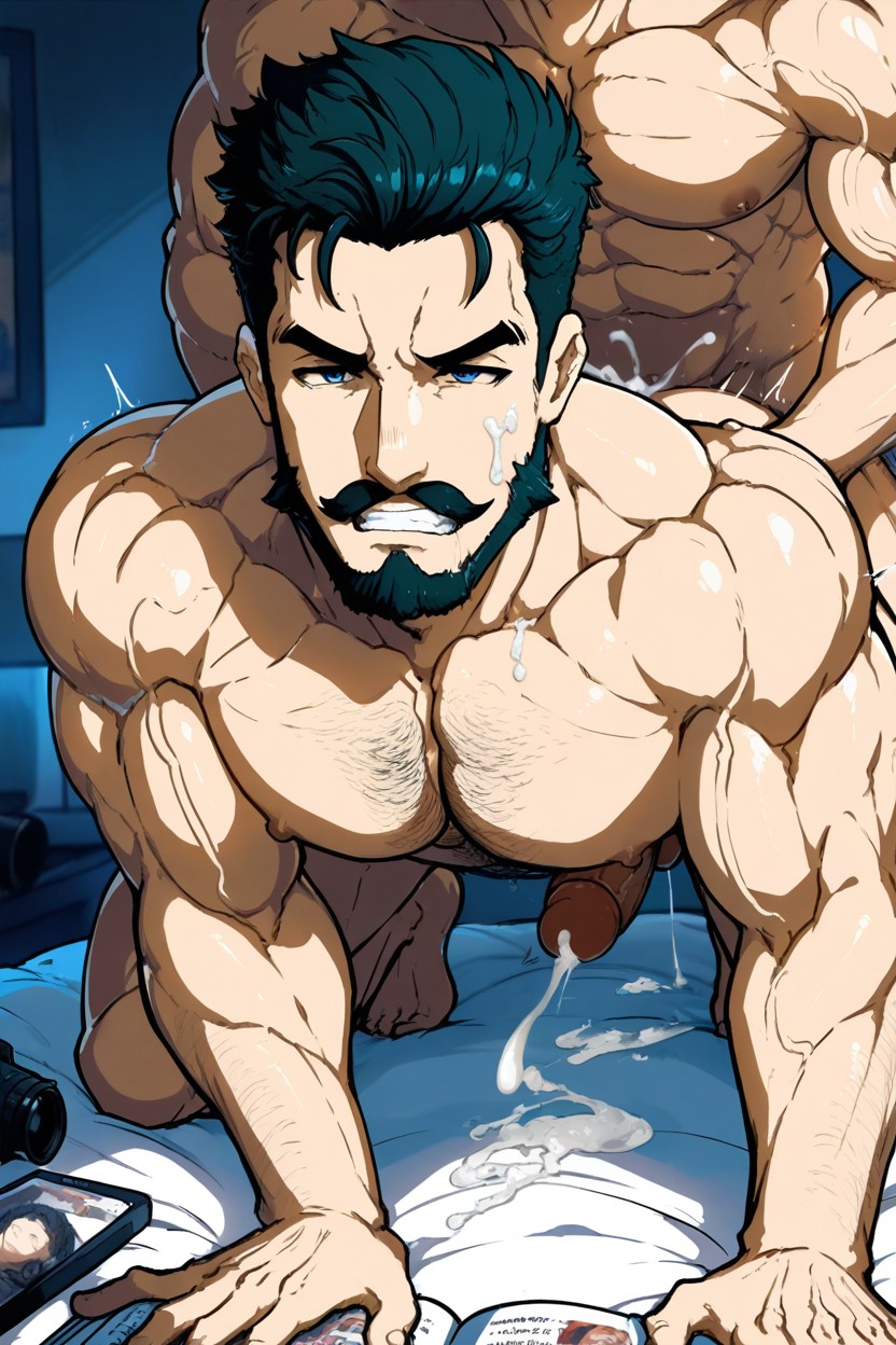 Different Shots, Nipples Details, Cctv Camera 게이 AI 포르노