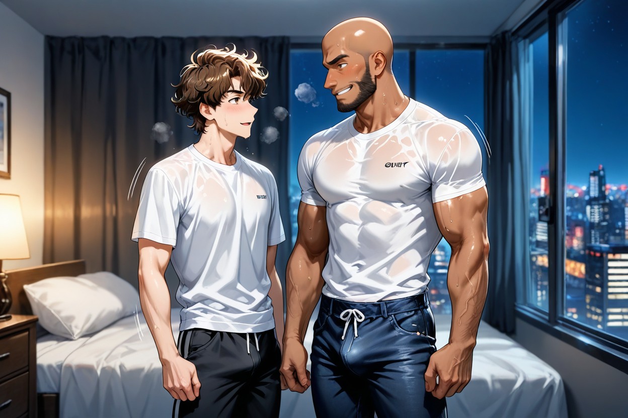 Chilchuck Ti Bottom, Skinny, Brown Skin AI Gay Porn