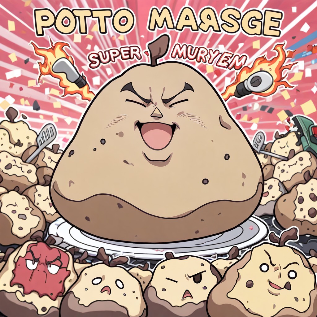 Potato Massacre, Absurd, Super-deformed Style AI同性恋黄片