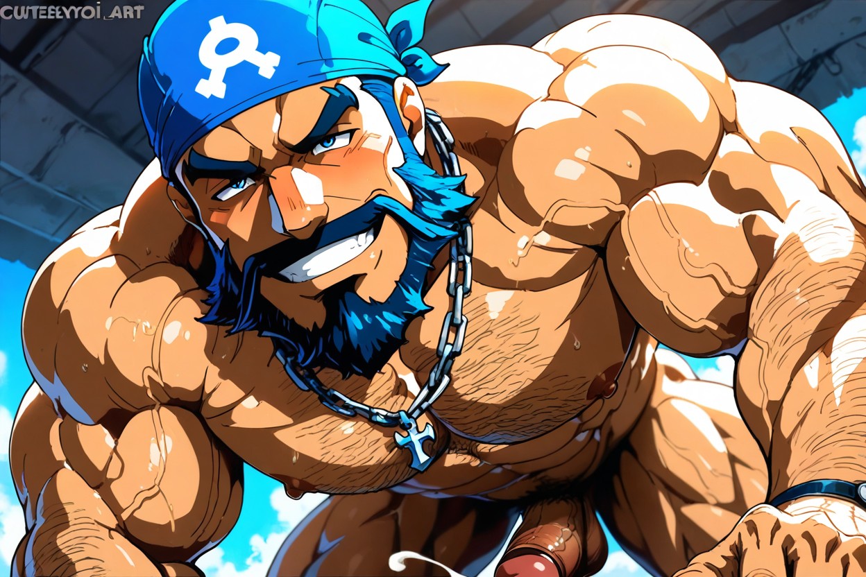 Kakure, Ai Generated Art, Archie Horny Smile Face AI同性戀黃片