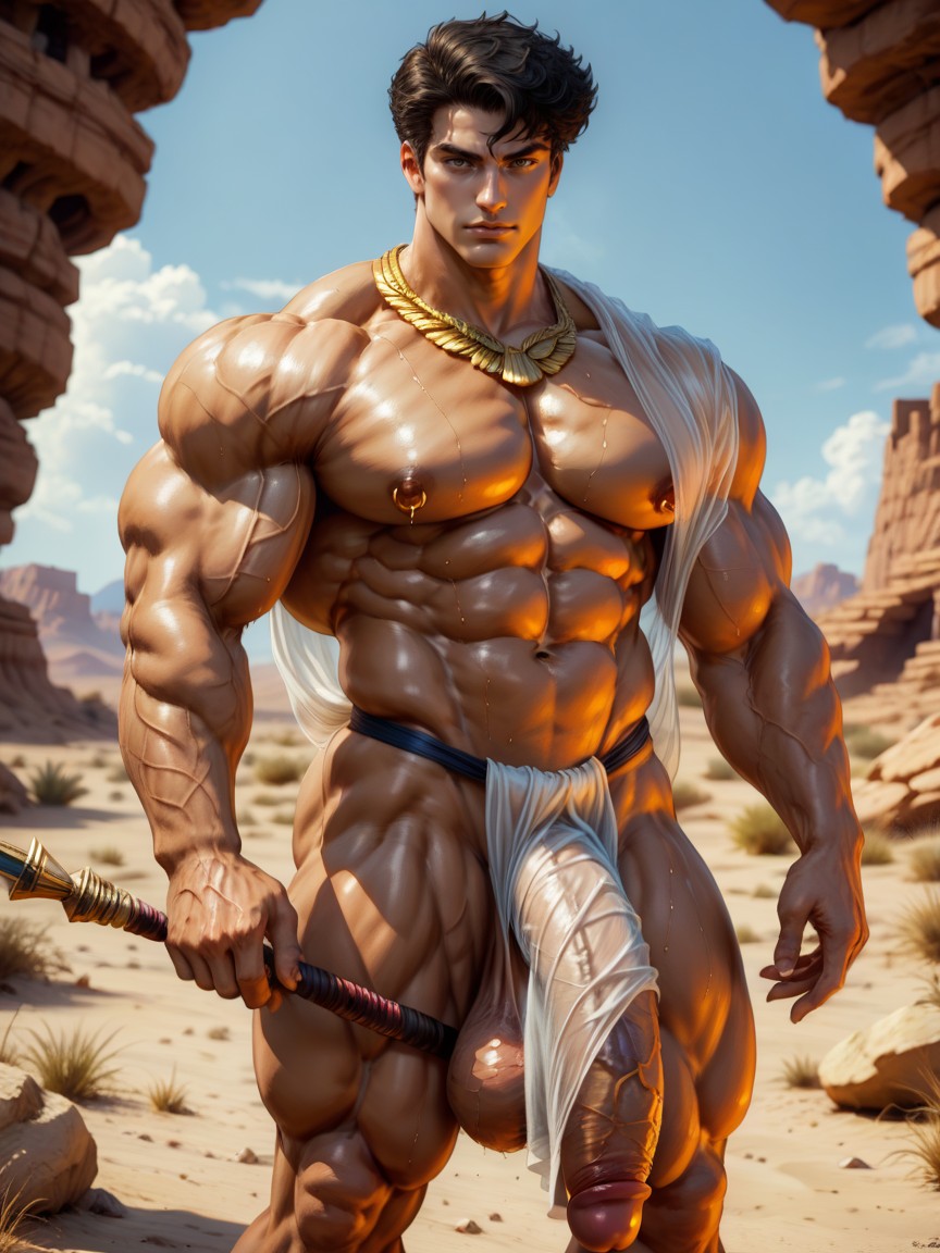 Cutesexyrobutts, Serious, Wide Defined Shoulders AI Gay Porn