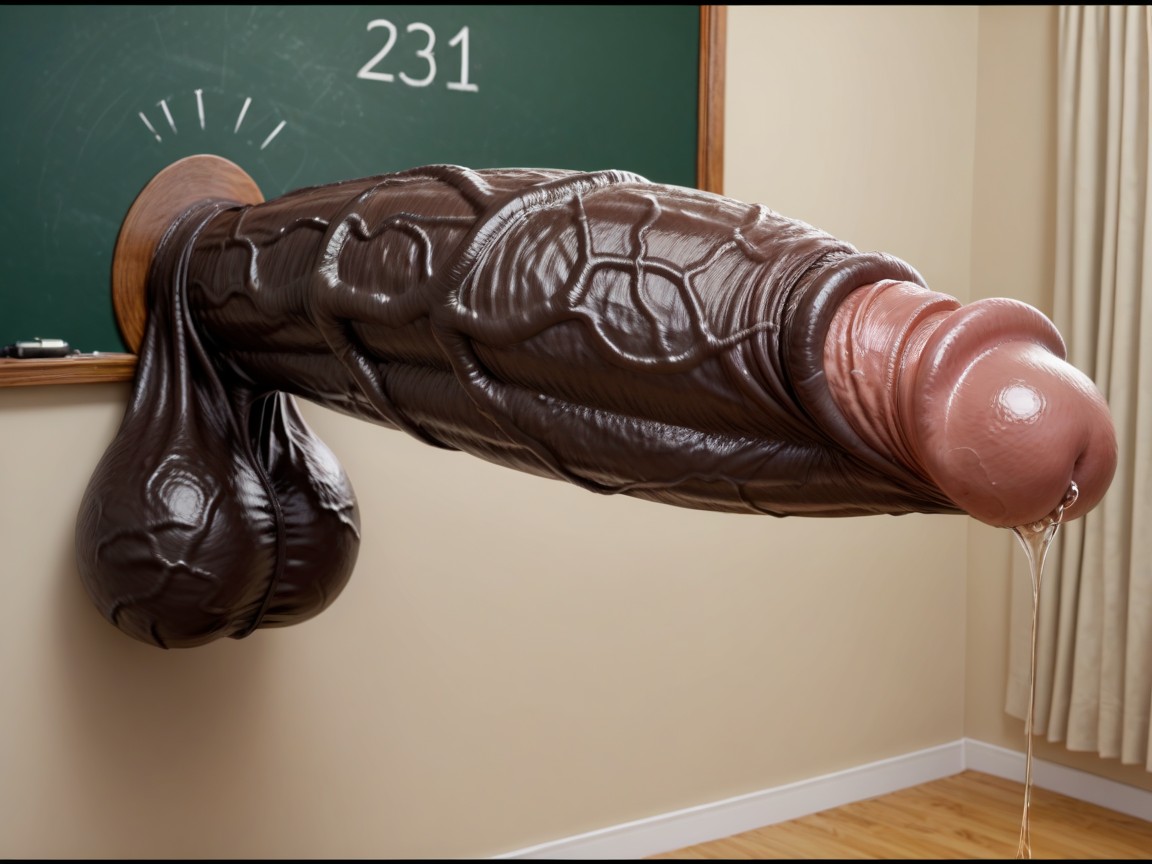 Large Thick Hard Cock, Appleshaped Glans, Glans AI Gay Porn