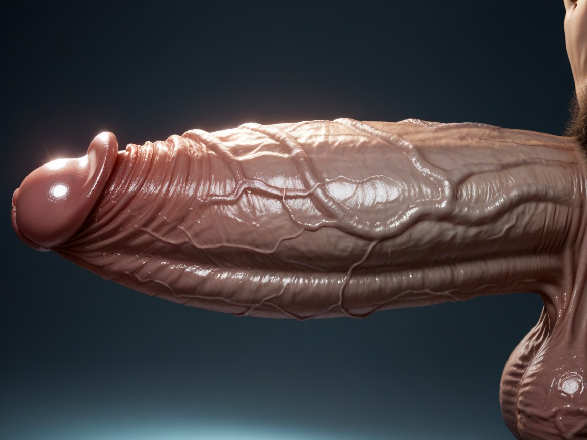 Bulb Glans, Skinny, Thick Glans AI Gay Porn