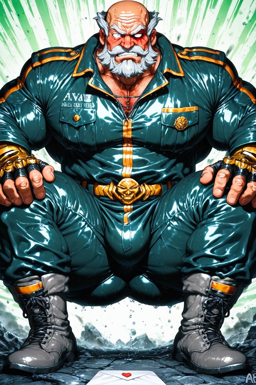 Big Ass, He A Deep, Colossal Thighs AI Gay Porn