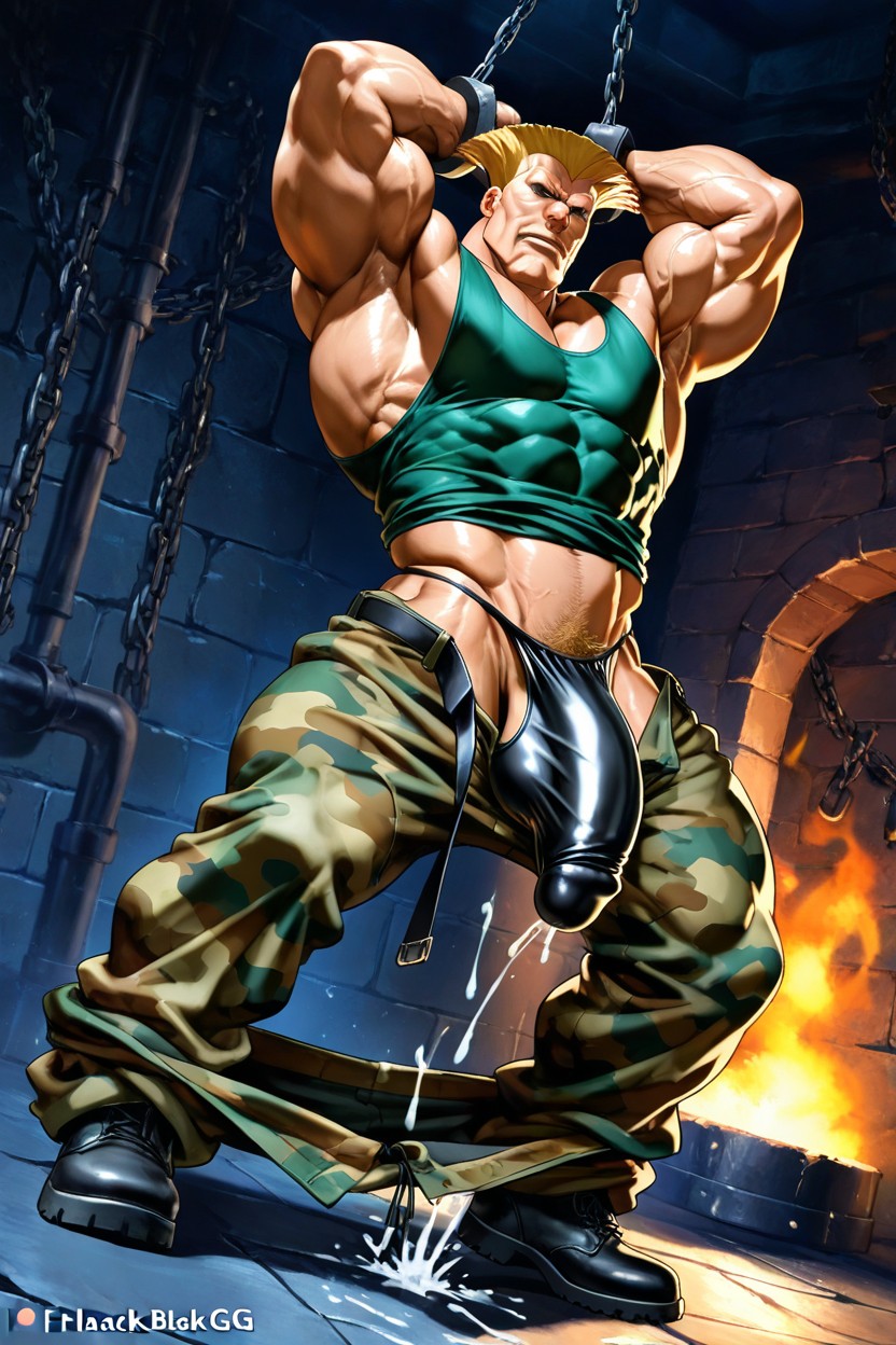 Bara, Pants Around Ankles, 25+ AI Gay Porn