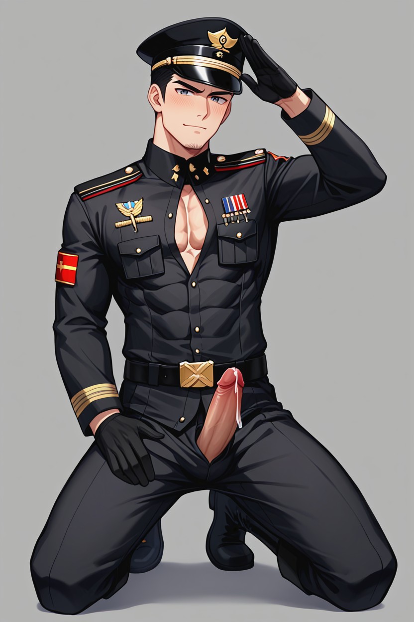 Simple Background, 25+, Hand Salute Porno gay IA