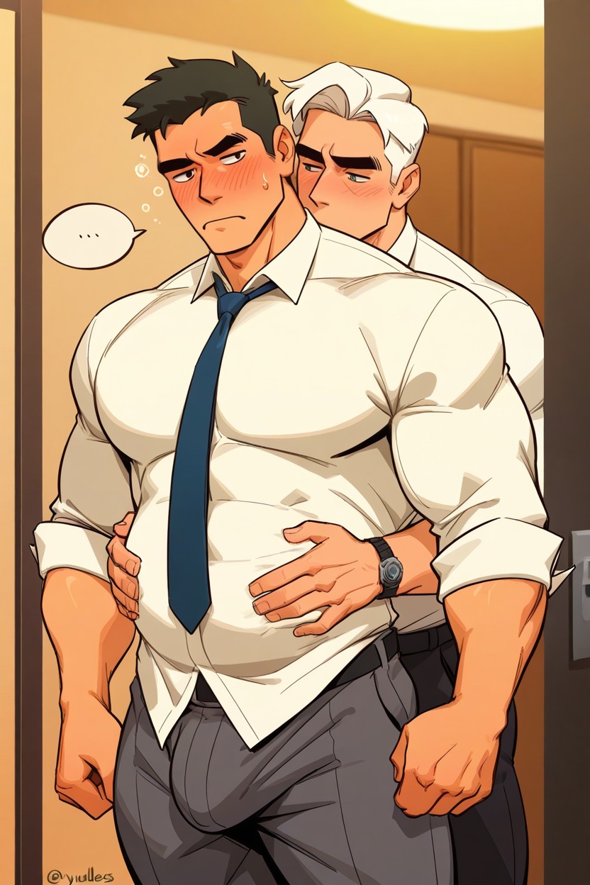 No Beard, Coreano, 18+ Porno gay IA