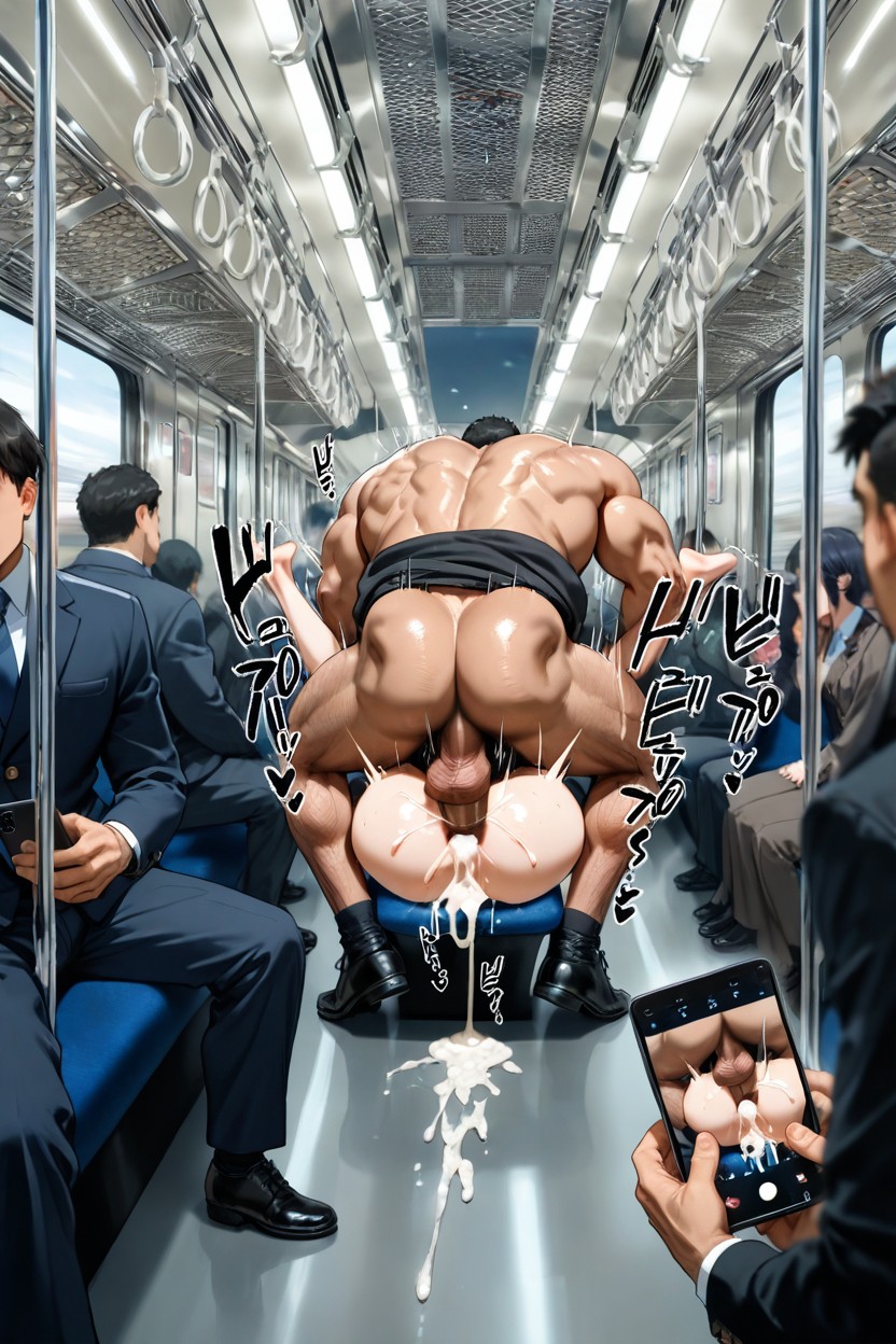 Motion Lines, Handsome Face, Folded Body Porno gay IA