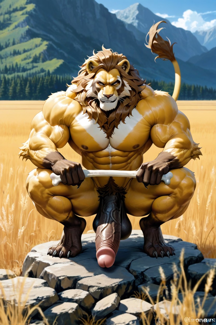 Full Body, Anthropromorphic, Furry AI Gay Porn