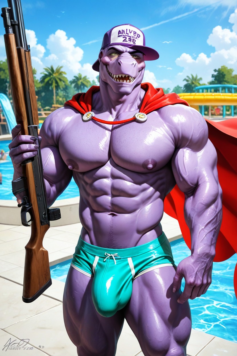 Furry, Solo Private Time, Aburrido Porno gay IA