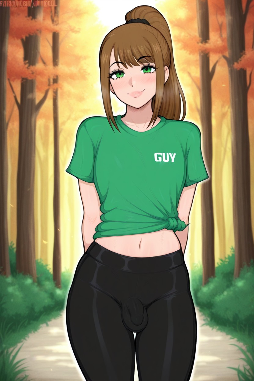 Forest, Small, Skinny AI Gay Porn