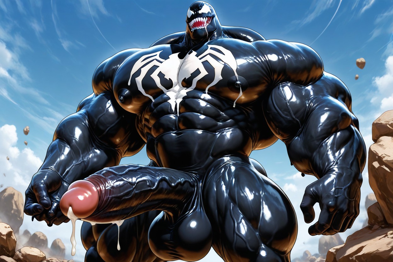Colossal Muscularity, God Physique, Perspective AI Gay Porn