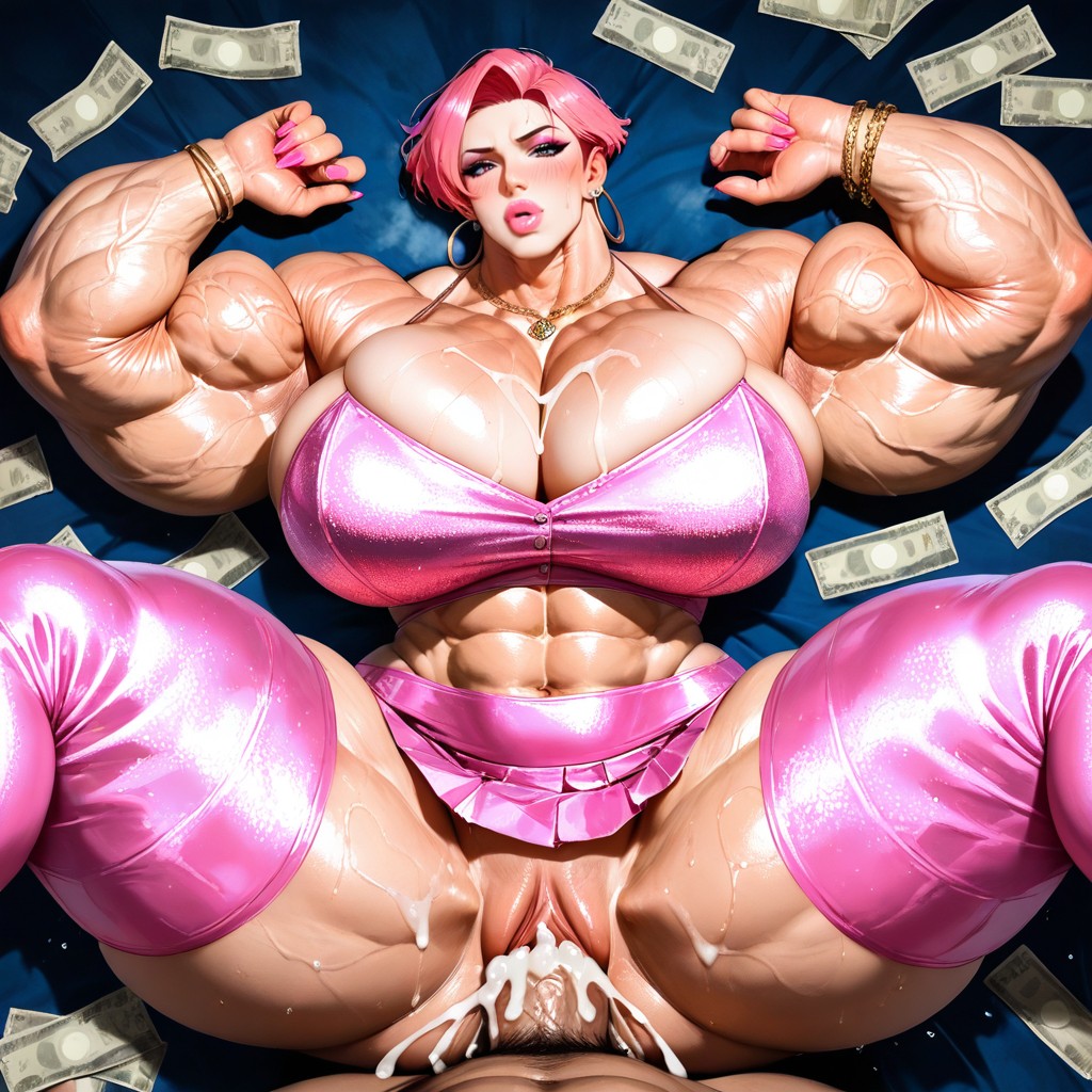 Huge Neck, Eyeliner, Huge Pecs Porno IA Gay
