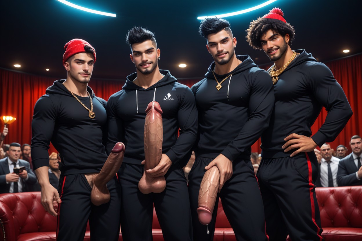 Mood Lighting, Blushing, Goth Guy Porno IA Gay