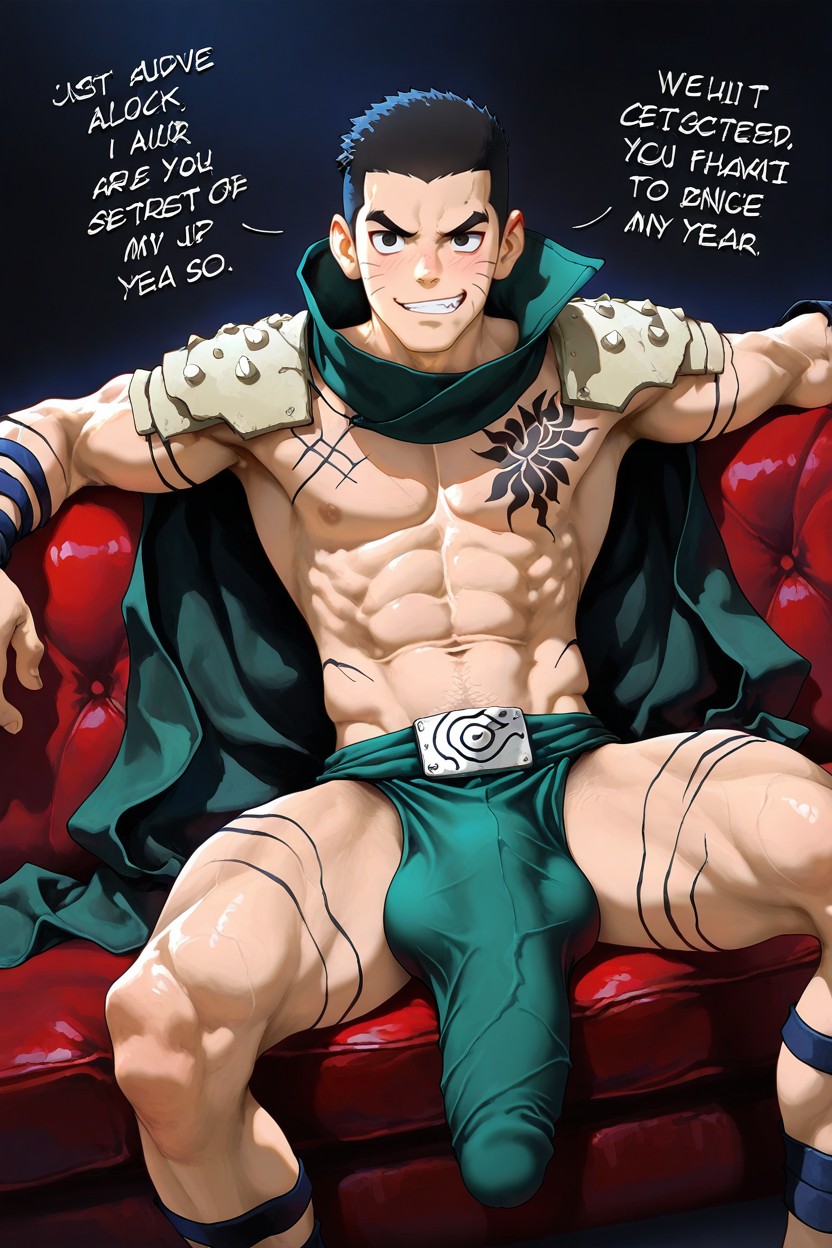 Incredibly Smug, Veiny Cock, Pubic Hair Porno IA Gay