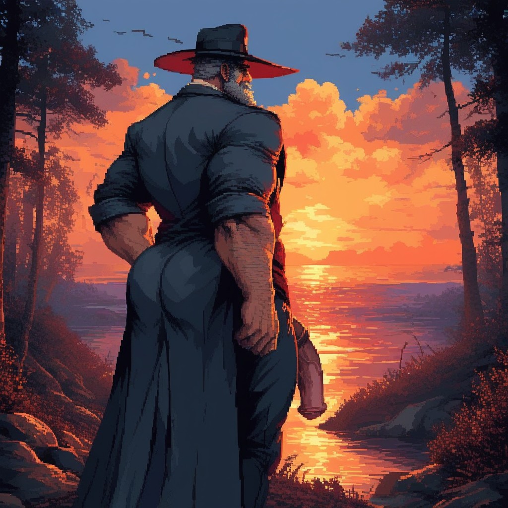 Sunset, Gigant Ass, Giant Ass Porno IA Gay