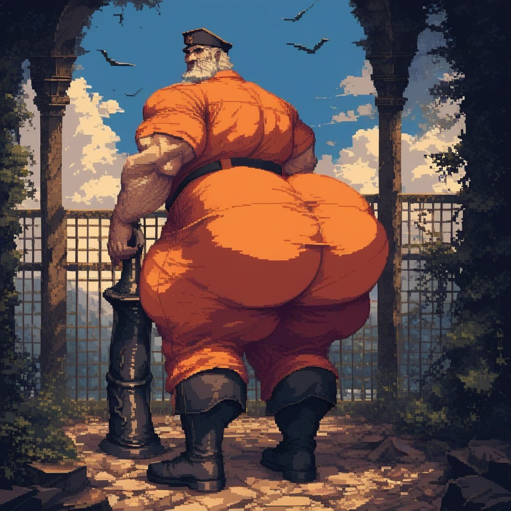 Giant Ass, Ass Bigger Than Body, Bimbo Ass 게이 AI 포르노