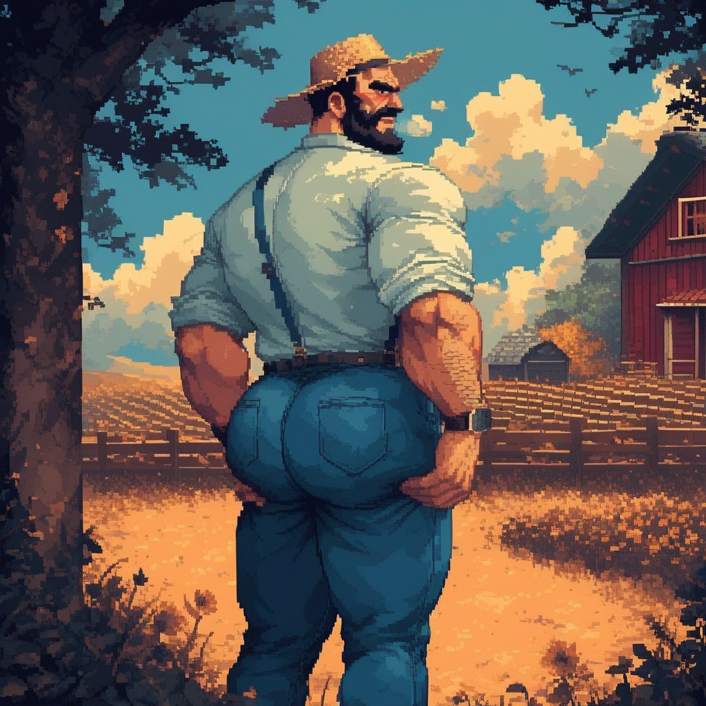 Fat Ass, Gigant Ass, Colossal Ass Porno IA Gay