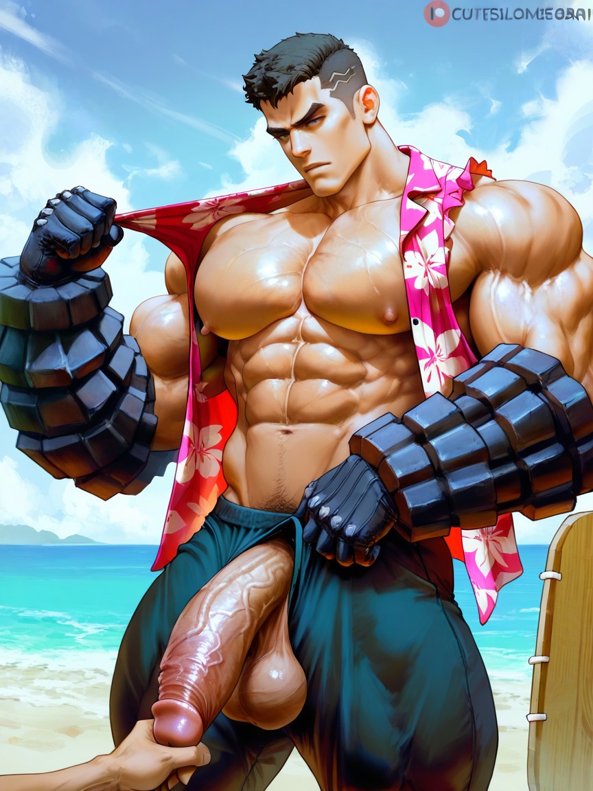 Realistic, Redgart Style, Squeezable ゲイAIポルノ
