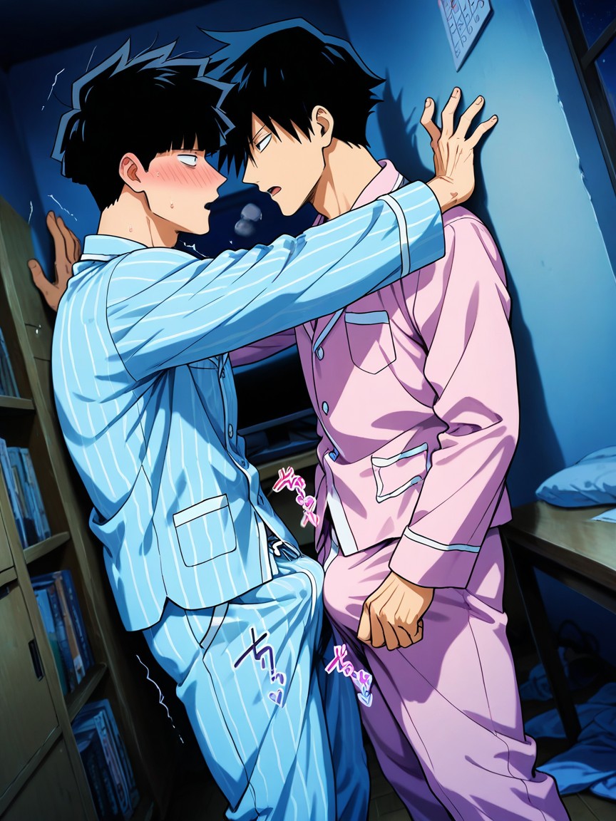 Male Only, Kabedon, 부끄러움 게이 AI 포르노