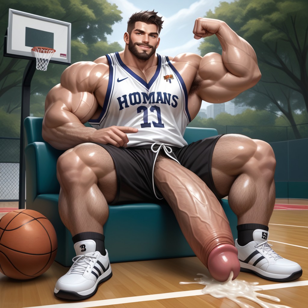 Massive Balls, Penis Growth, Erect Porno IA Gay