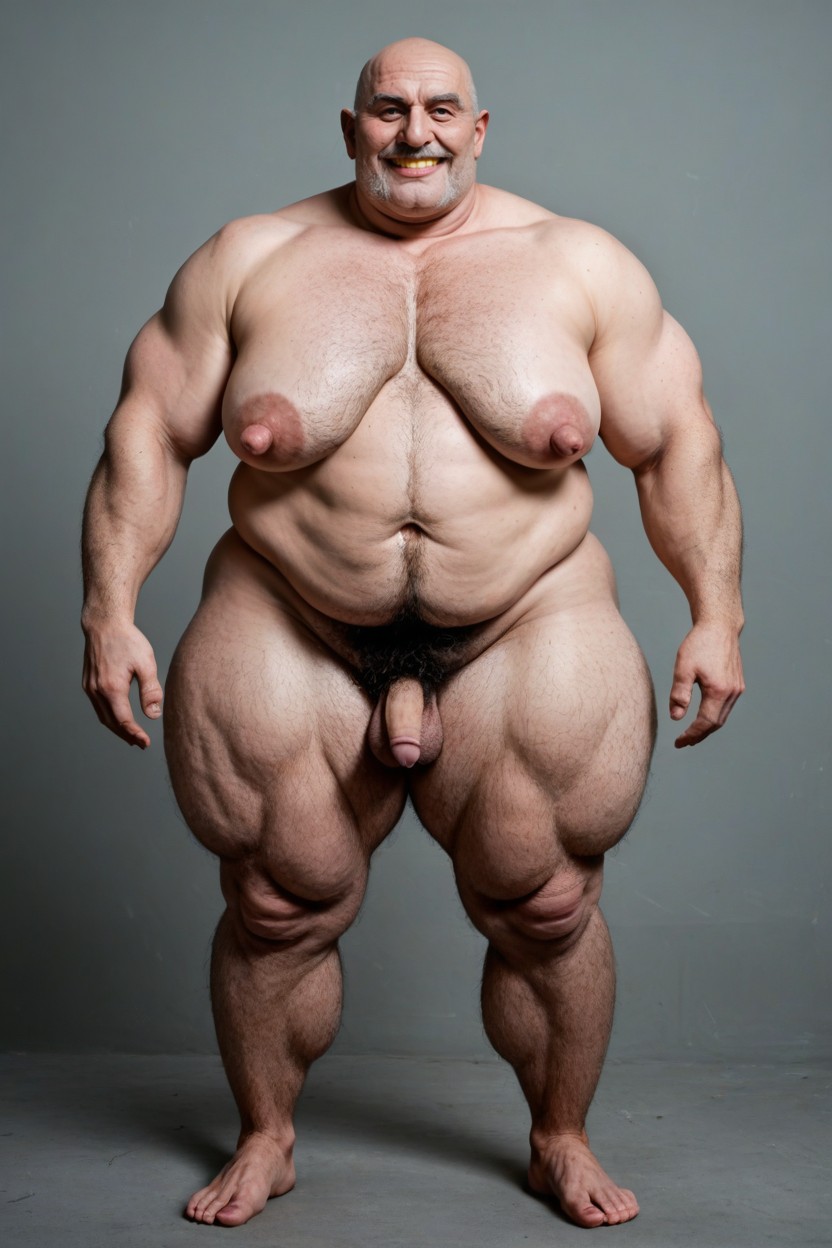 Massive Ass, Corps Entier, Thick Thighs Porno IA Gay