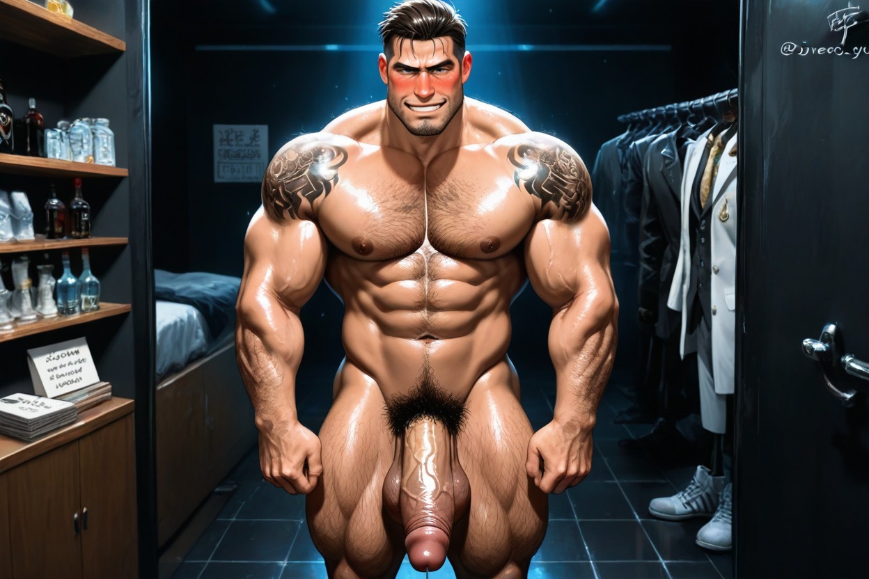 Happy, Stubble, Hyper Foreskin Porno IA Gay