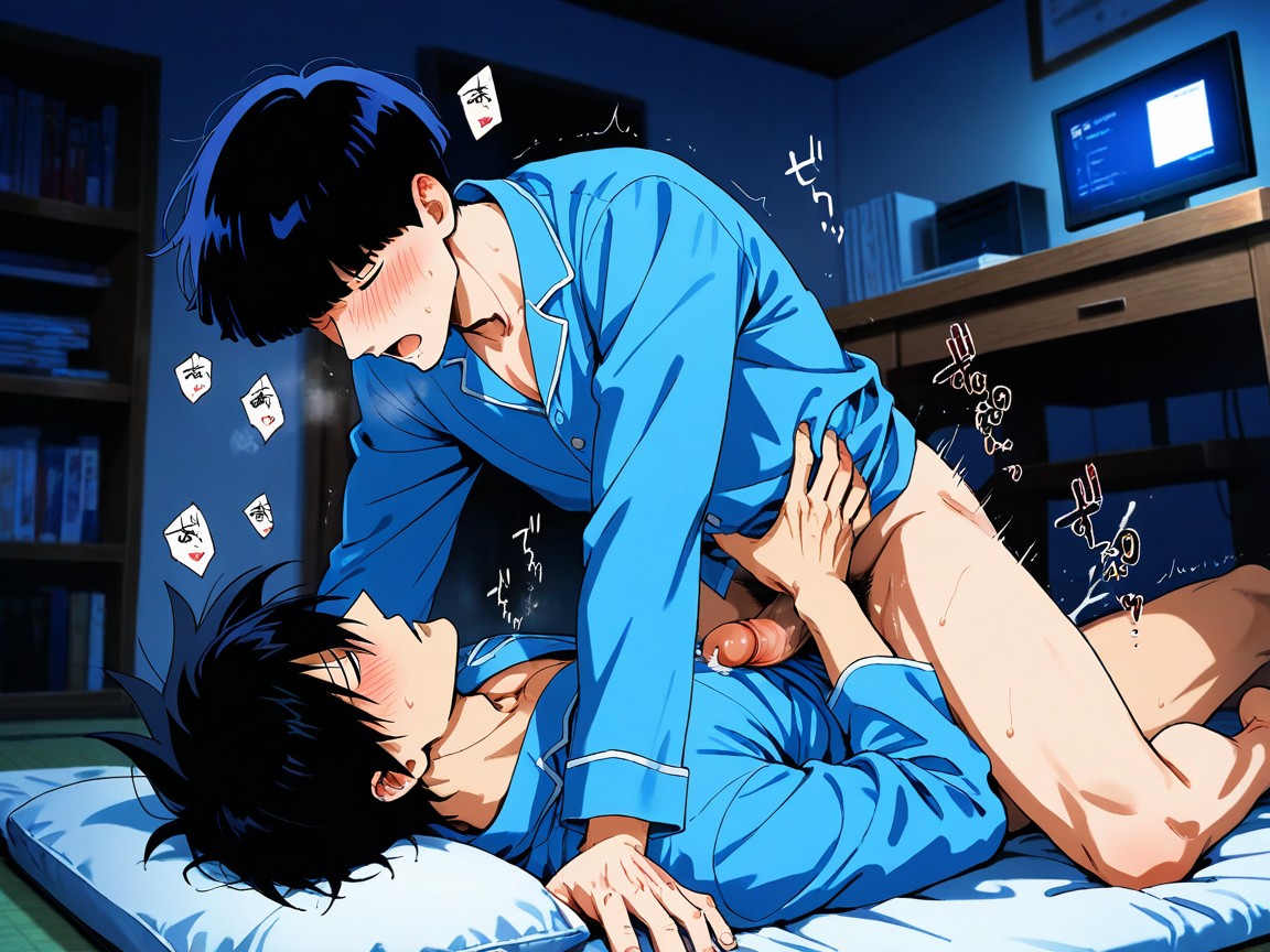 Dark Room, 마른 체형, Grabbing Waist 게이 AI 포르노
