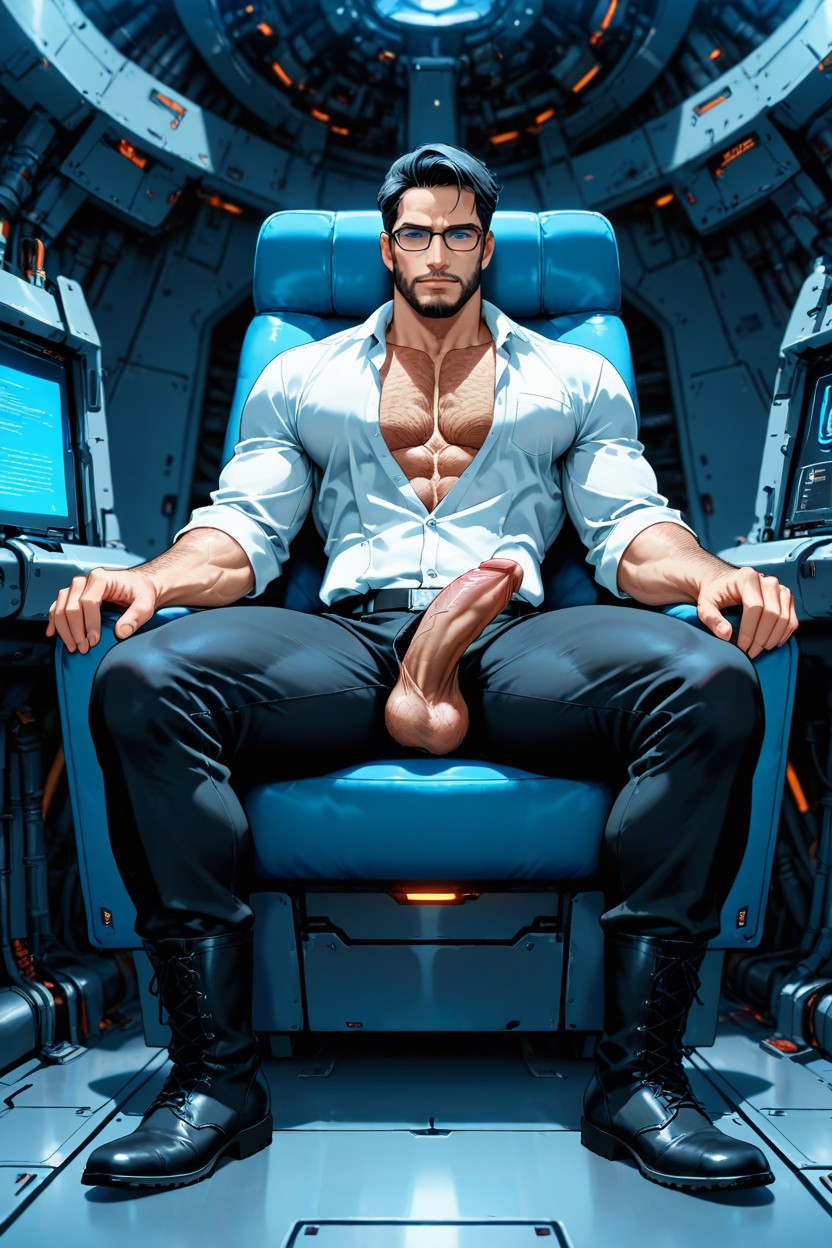 Clark Kent With Blue Eyes, Black Hair, 25+ ゲイAIポルノ