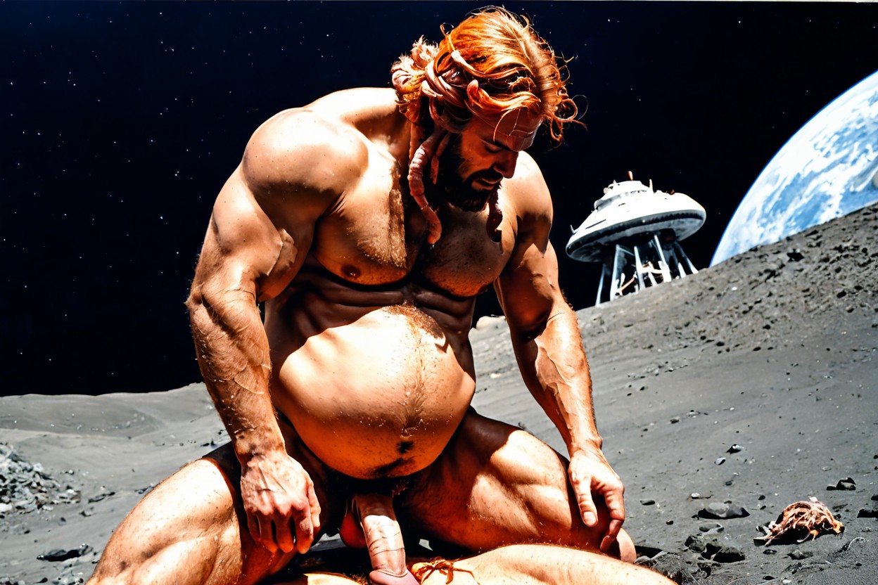 Bigger Than Man, Hairy Body, Gigantic Tubular Porno IA Gay