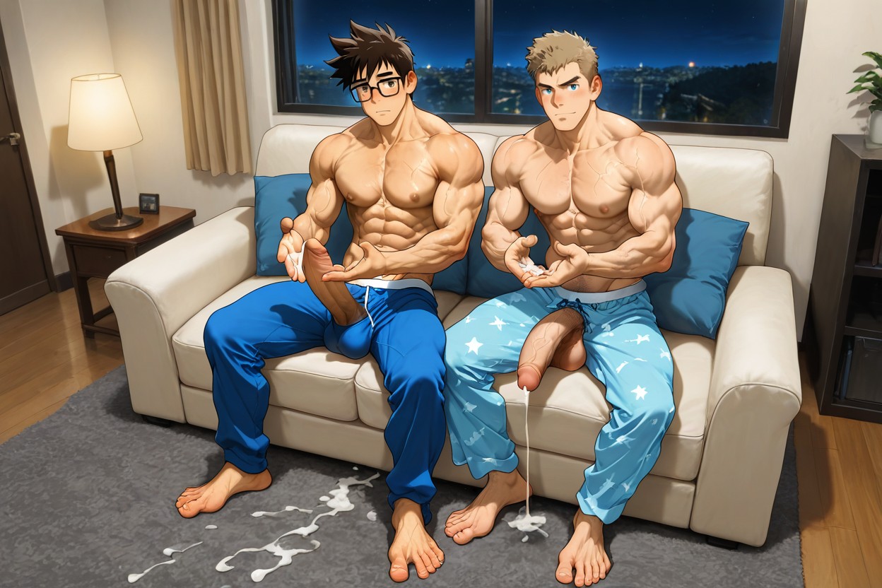 Gigantic, Big Feet, Full Body AI Gay Porn
