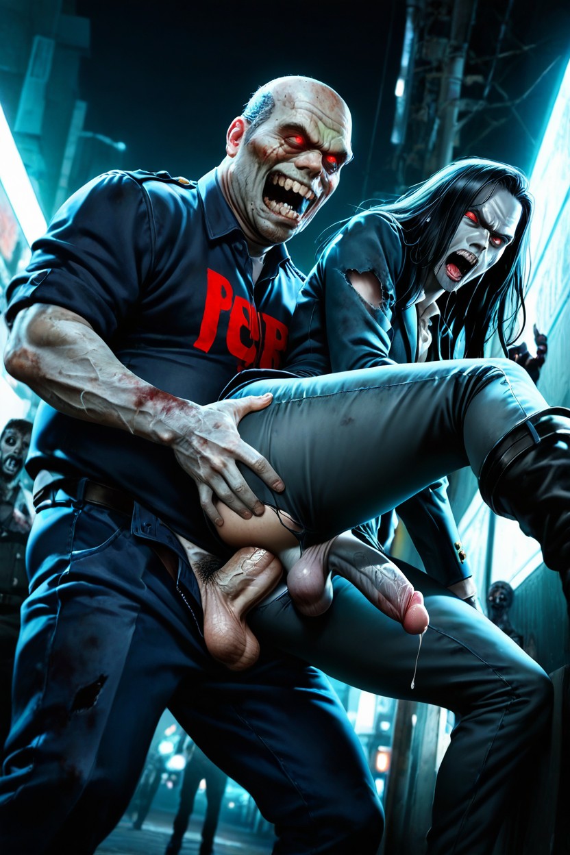 Dynamic Angle, Red Evil Eyes, Random Pose AI Gay Porn