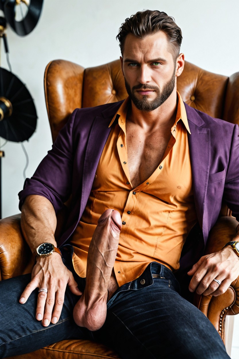 30+, Full Body, 1 Person AI Gay Porn