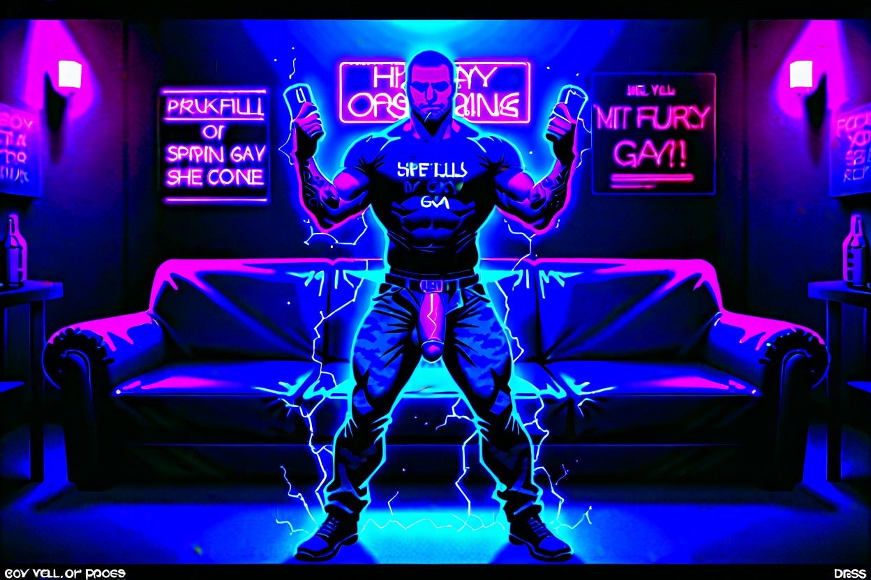 God Of War As Vip Rentman, Domination Powers, Solo Man AI Gay Porn