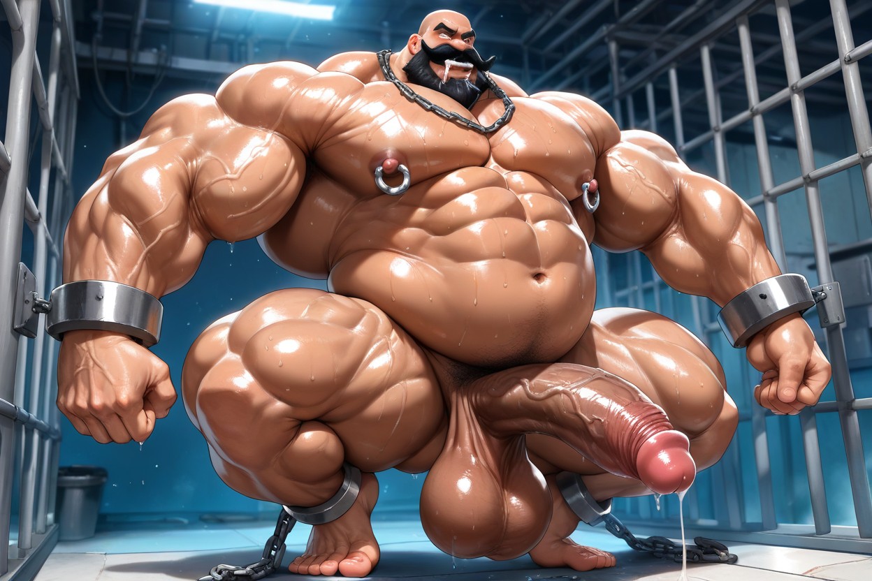 High Definition, Veiny Muscles, Ultra Wide Angle AI Gay Porn