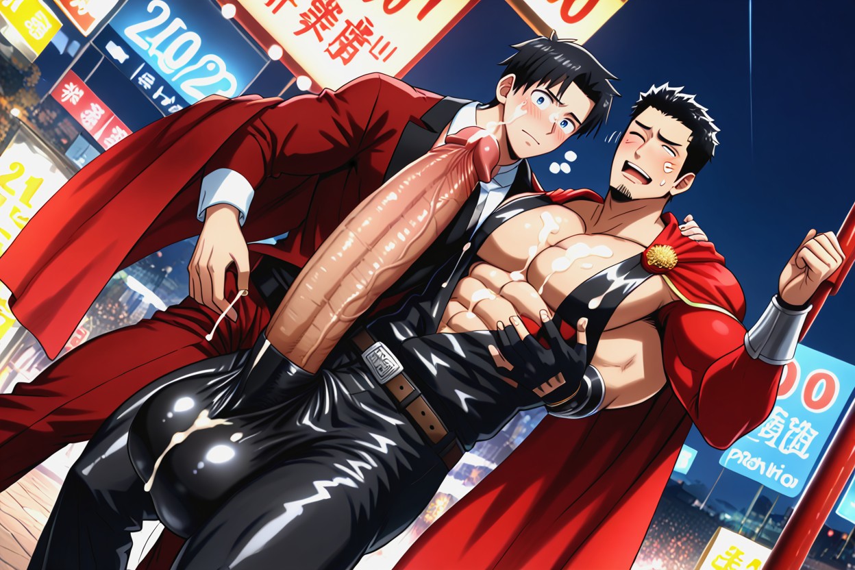 Wet, Japanese, 1 Person AI Gay Porn