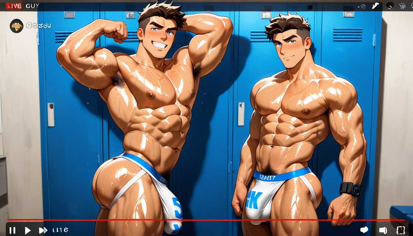 Gigantic, 1 Person, Waist AI Gay Porn