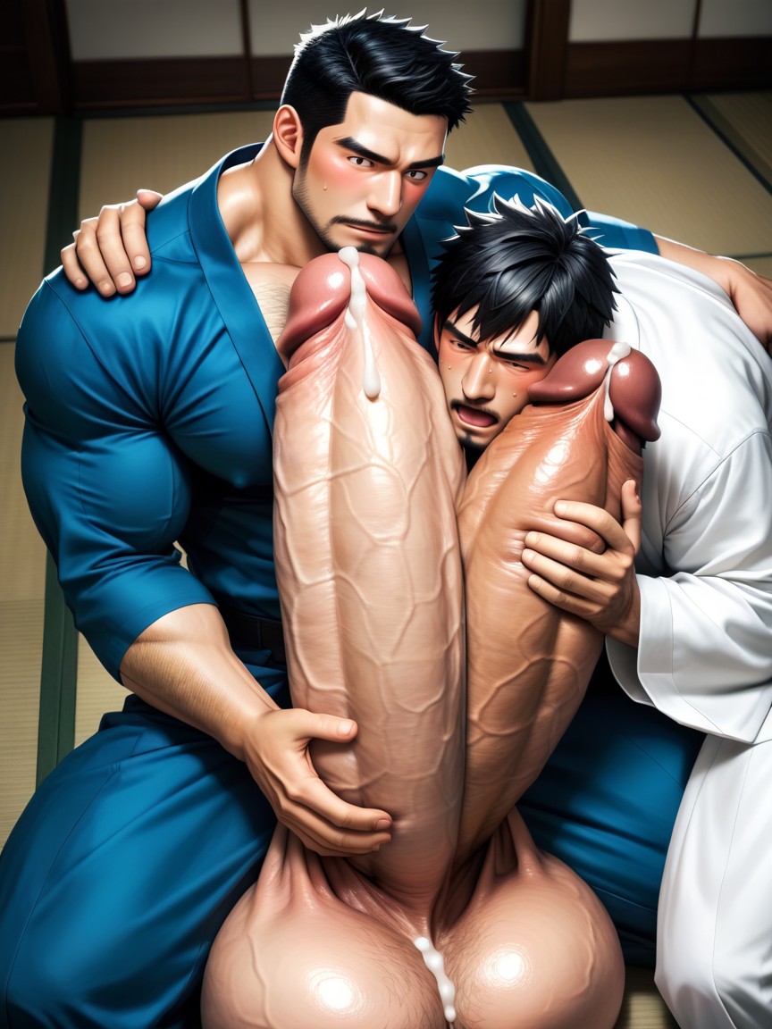 Thong, 解開衣服, Hyper Dilf And Nerdy Guy AI同性戀黃片