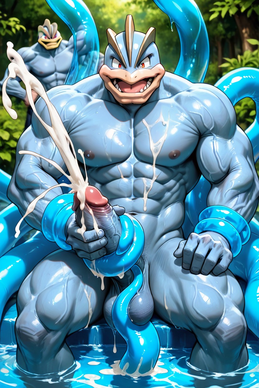 In A World Of Pokémon, Completely Nude, Fix Resolution AI Gay Porn