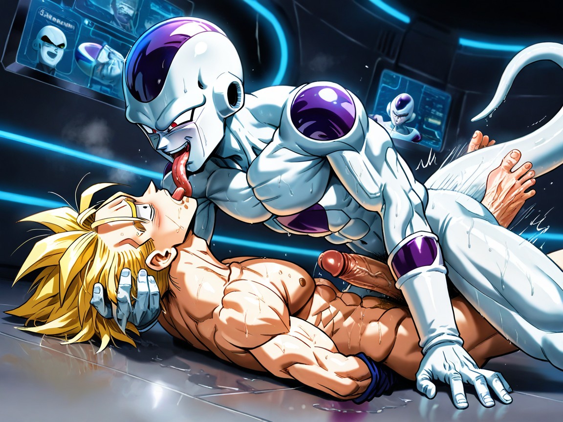 Gohan, Frieza Is Bigger Than Gohan, Big Dick AI Gay Porn