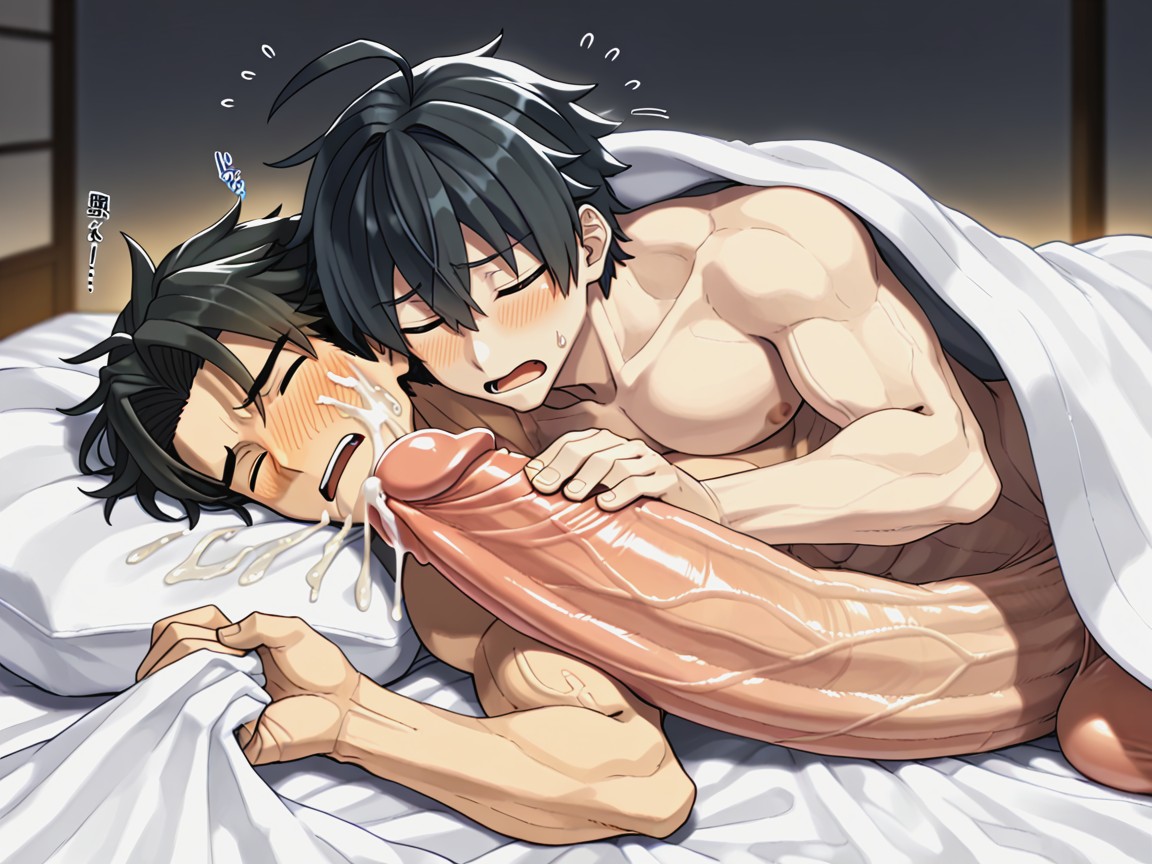 K, Hq, Japanese AI Gay Porn