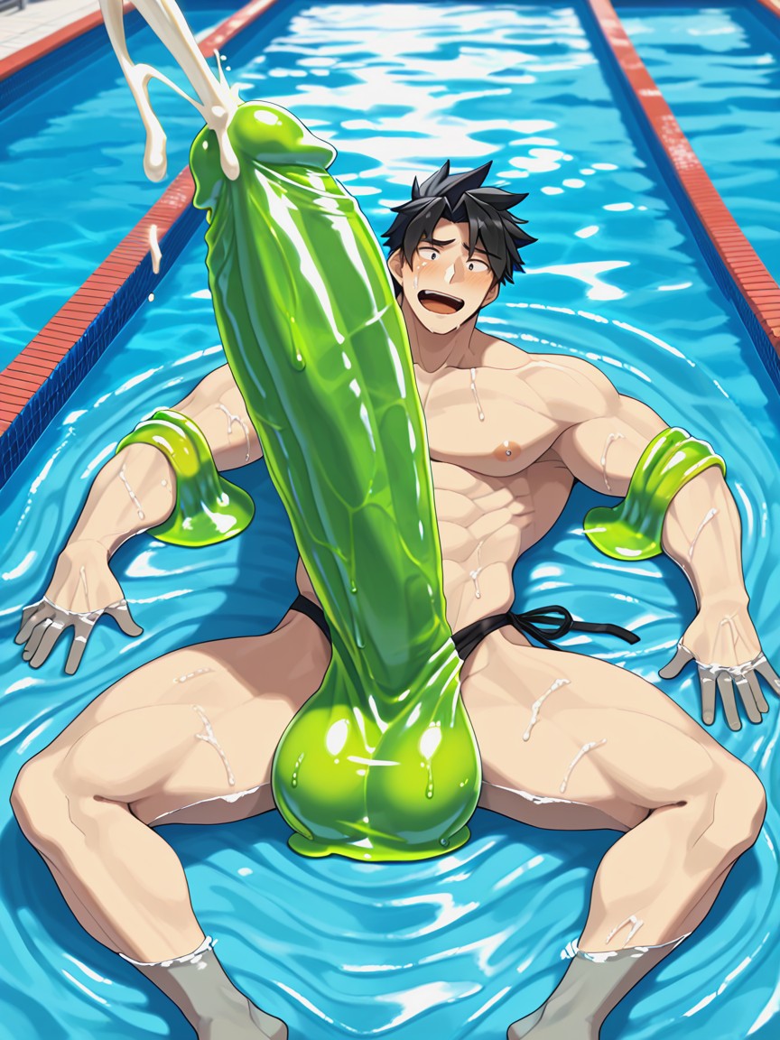 Growing Cock, スライムガール, Correct Anatomy ゲイAIポルノ