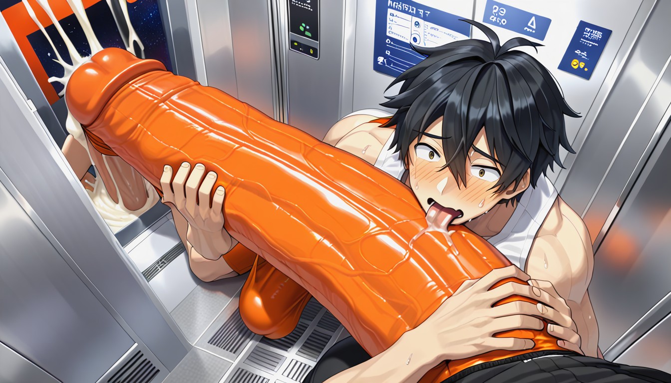 Clear Lines, Japan, Sweaty AI Gay Porn