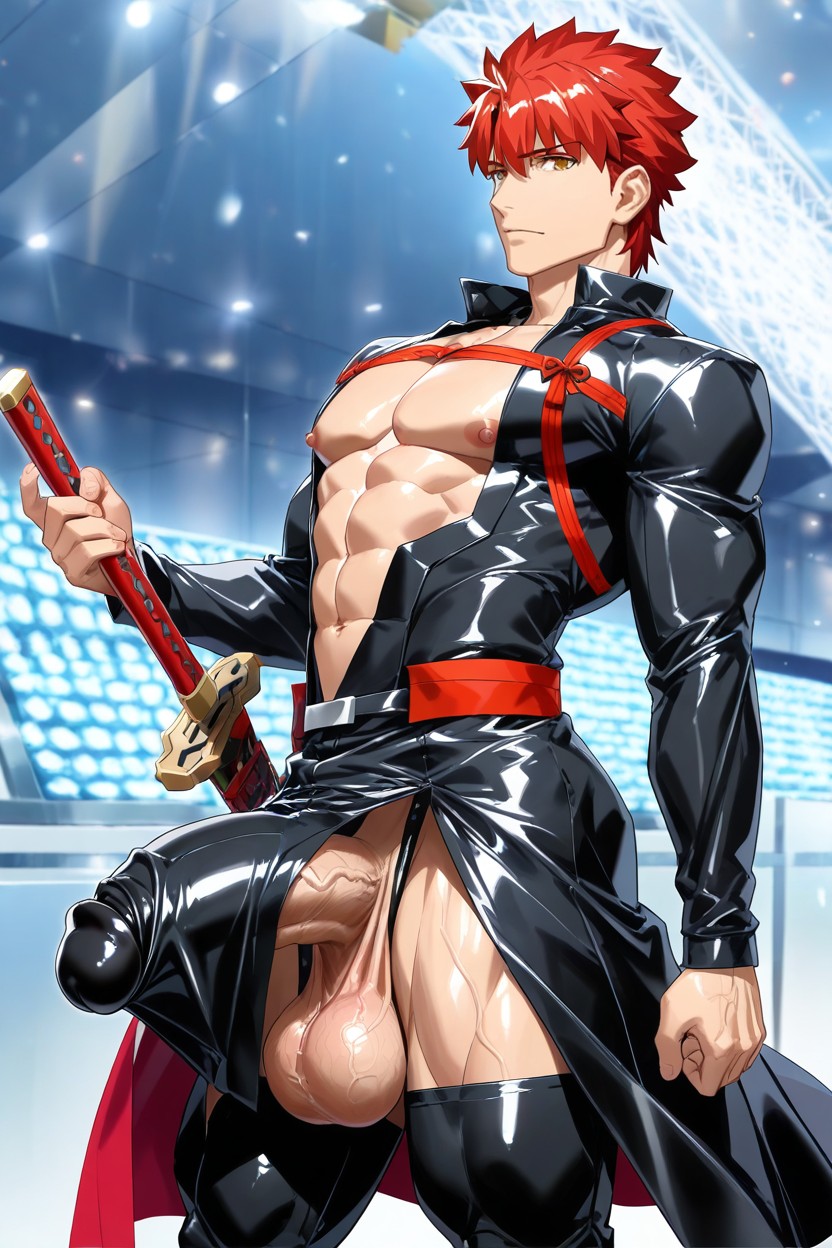 K, Big Flaccid Veiny Bulge, Seductive AI同性恋黄片