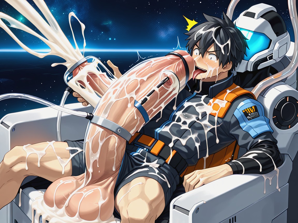 Space Colony, Helping Hand, Gay AI Gay Porn