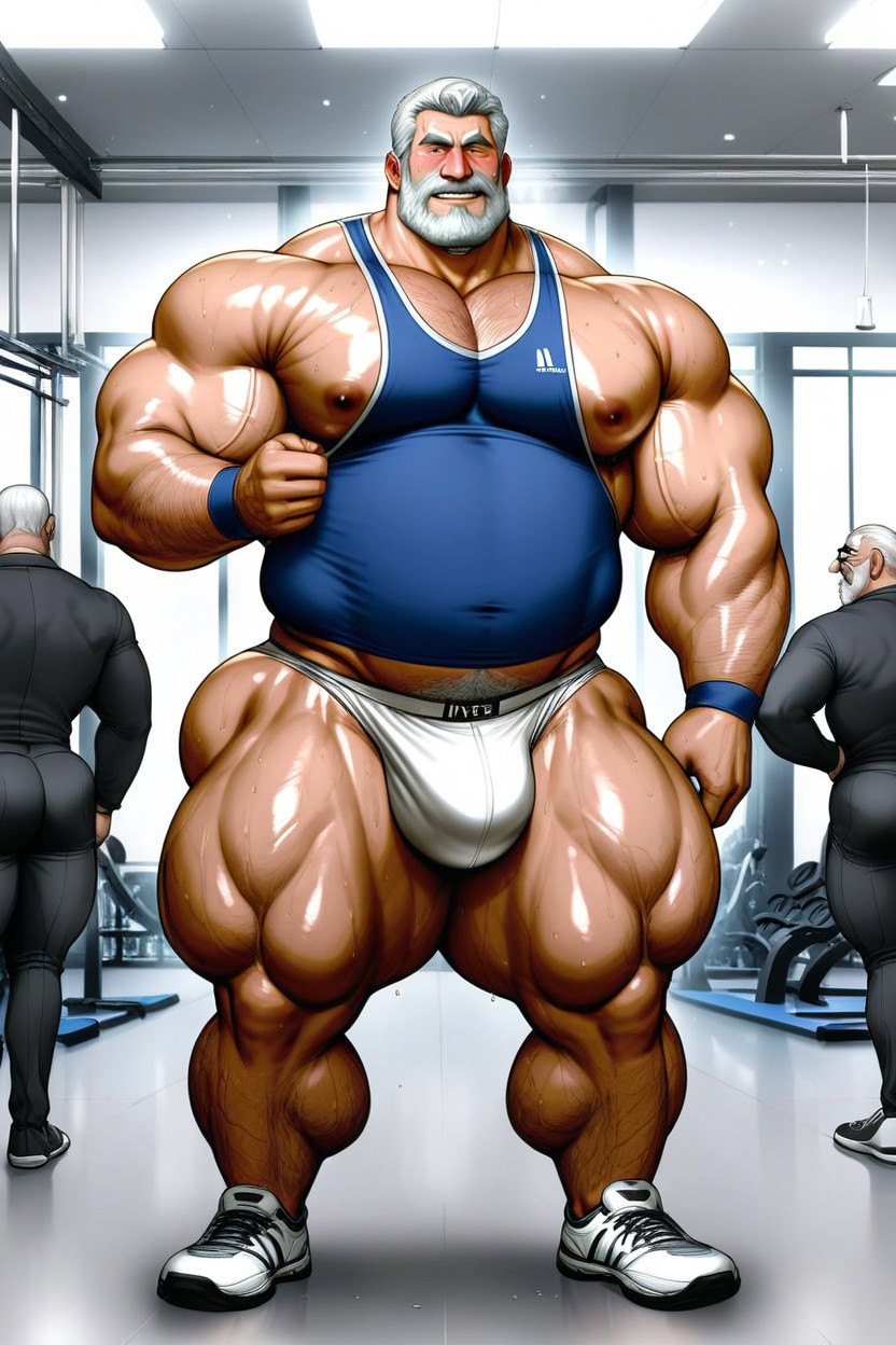 In Heat, Ass Bigger Than Body, Hyper Wide Hips AI Gay Porn