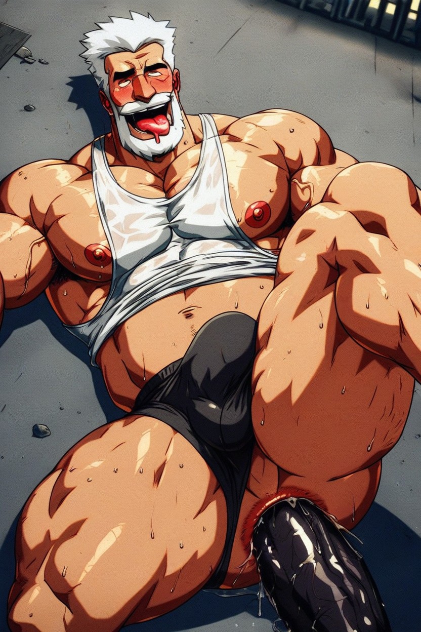 Many Face, 1 Person, Sweaty AI Gay Porn